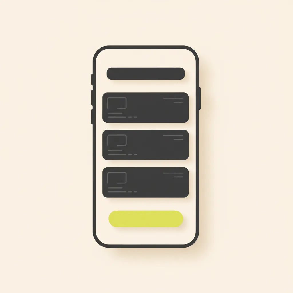 Voorbeeld van web- & mobiele apps